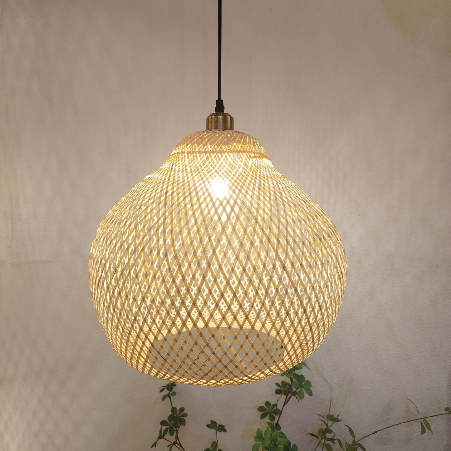 Zen Chic Bamboo Handcrafted Lampshade - Art Deco Elegance for Home Decor-Lamp Shades-BambooChic