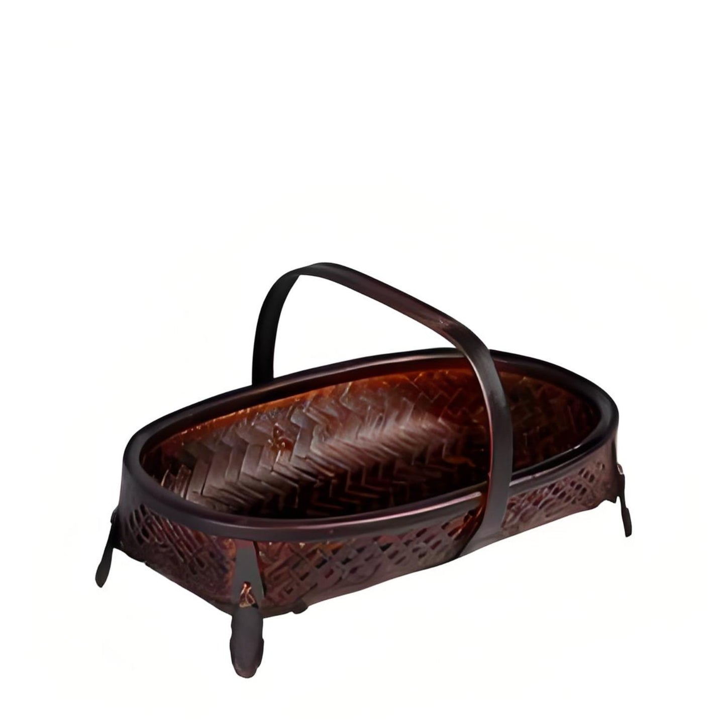 Handmade Bamboo Long Basket - Multi-Functional Bread Basket, Fruit Basket, Decorative Basket-Home&Kitchen-BambooChic