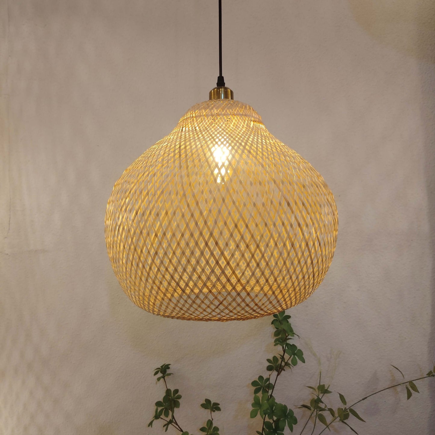 Zen Chic Bamboo Handcrafted Lampshade - Art Deco Elegance for Home Decor-Lamp Shades-BambooChic