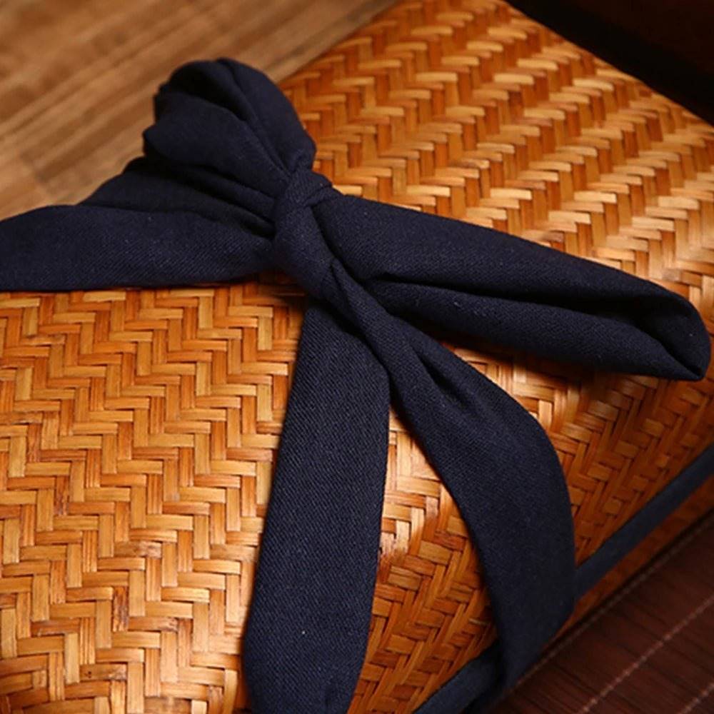 Chic Bamboo Retro Storage Box - Handcrafted Bamboo Collection Case-Home&Kitchen-BambooChic