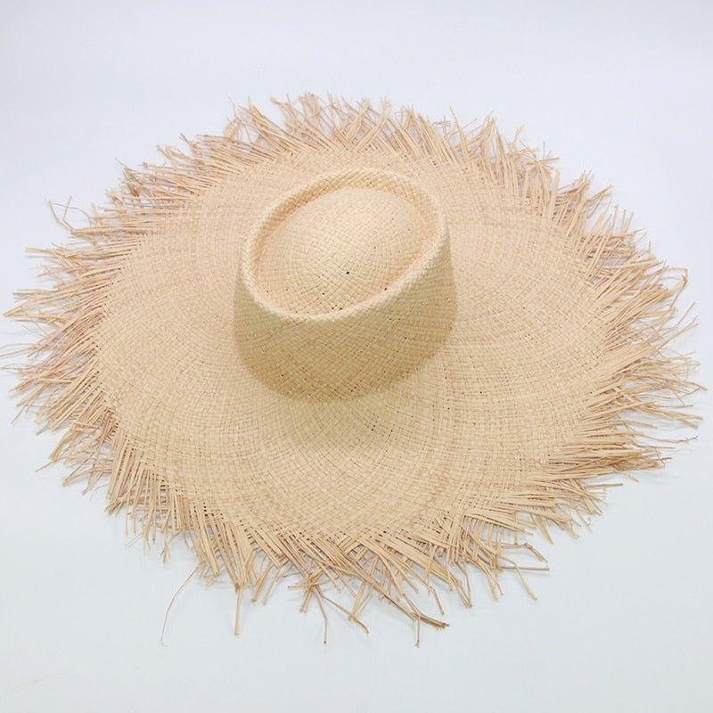 Stylish Handmade Raffia Straw Sun Hats-Hat-BambooChic