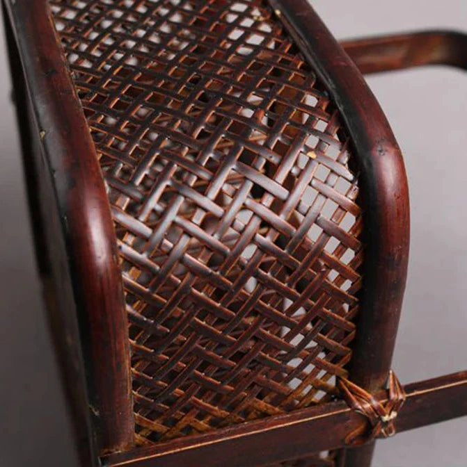 Handmade Bamboo Tea Set Storage Box - Eco-Friendly Chinese Basket-Home-BambooChic