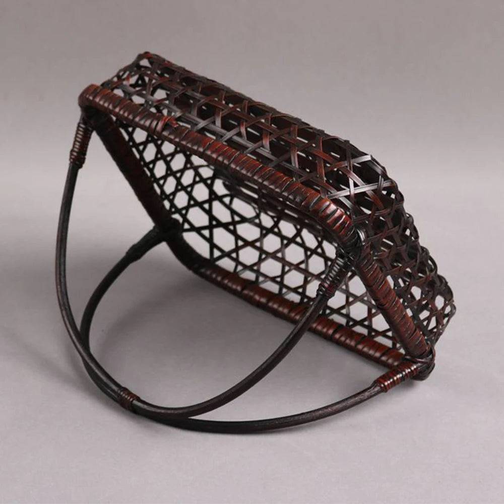 Handmade Bamboo Tea Set Storage Box - Eco-Friendly Chinese Basket-Home-BambooChic