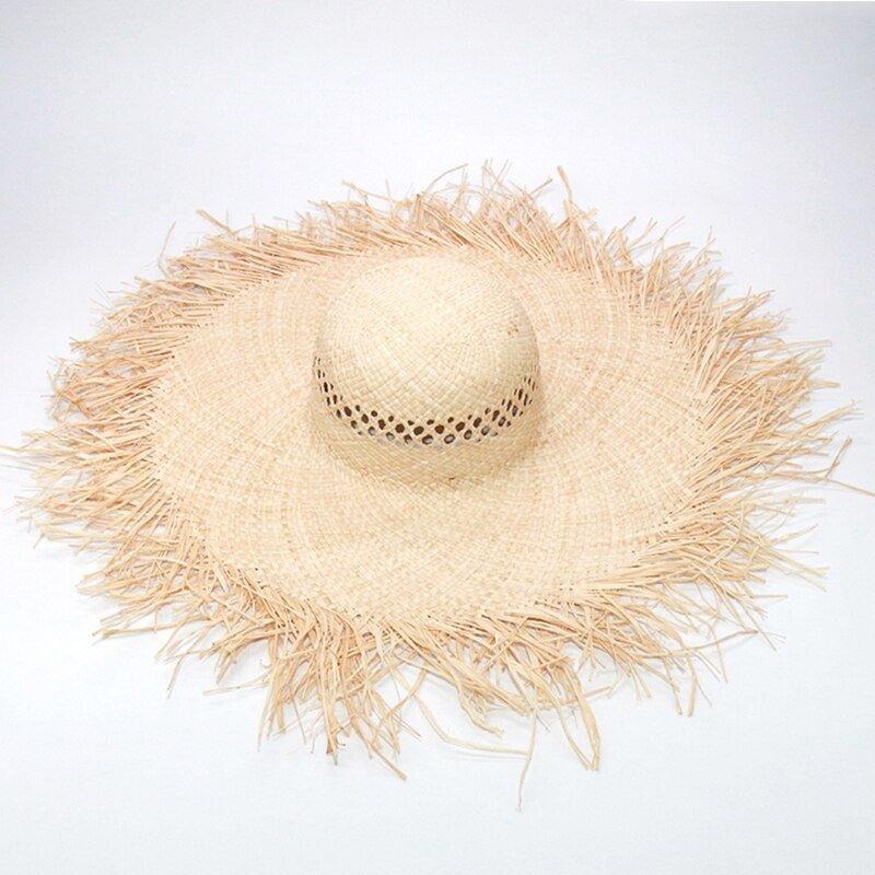 Stylish Handmade Raffia Straw Sun Hats-Hat-BambooChic