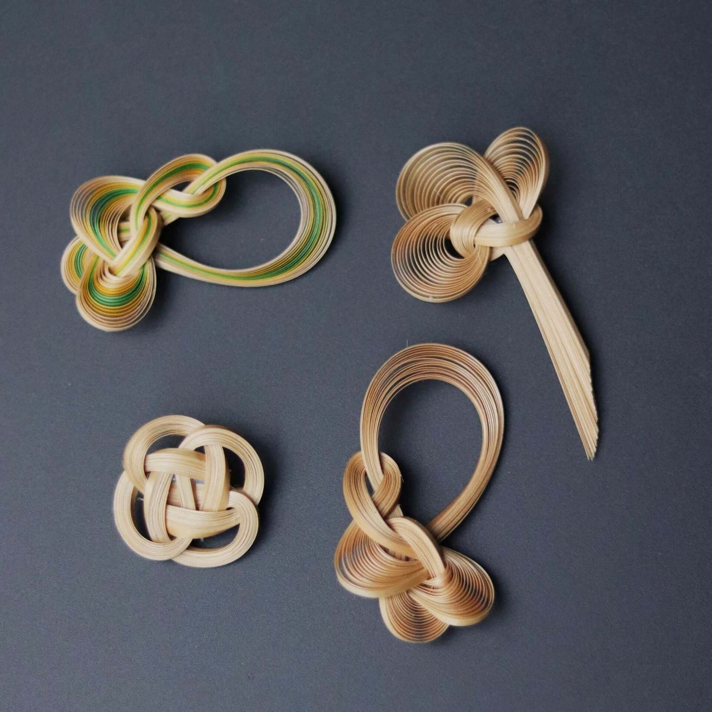 Handcrafted Bamboo Brooch -Chinese Knot Design-Accessories-BambooChic