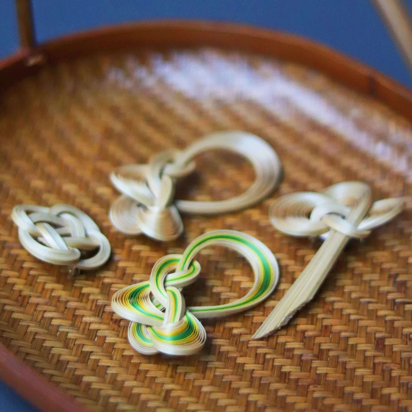 Handcrafted Bamboo Brooch -Chinese Knot Design-Accessories-BambooChic