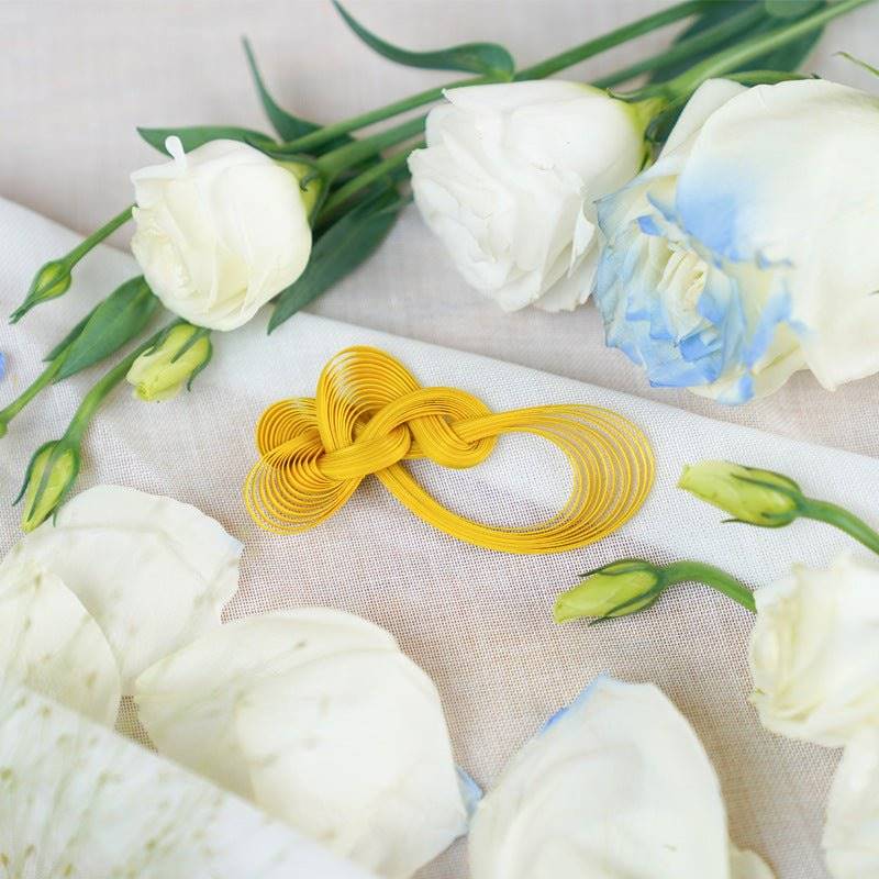 Handcrafted Bamboo Brooch Collection-Elegant Design-Accessories-BambooChic