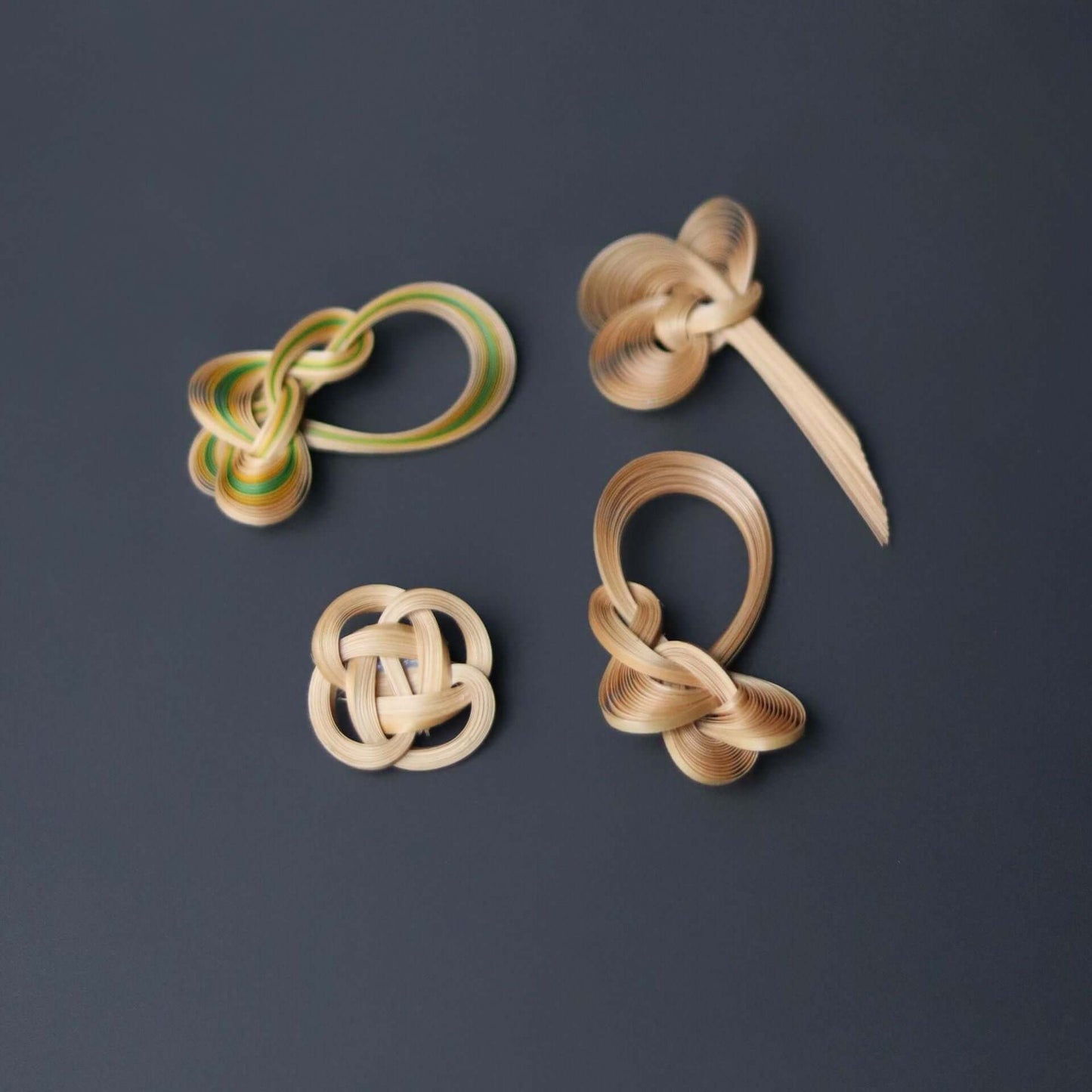 Handcrafted Bamboo Brooch -Chinese Knot Design-Accessories-BambooChic