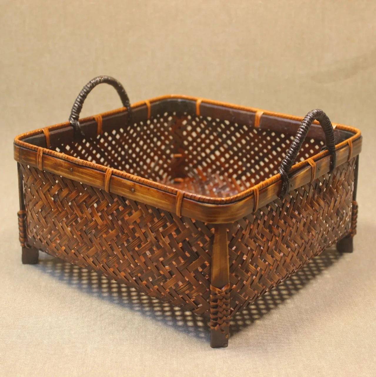 Handwoven Bamboo Basket - Bread, Fruit, Tea Set, Gift Box-Home-BambooChic