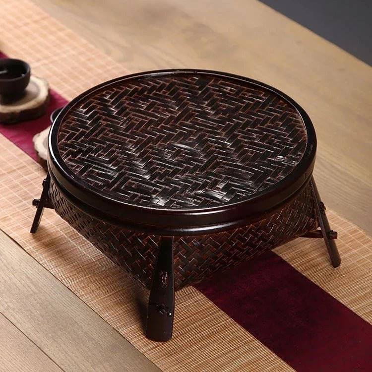 Bamboo Lacquerware Hamper - Japanese Storage Box for Cookies & Sushi-Home-BambooChic
