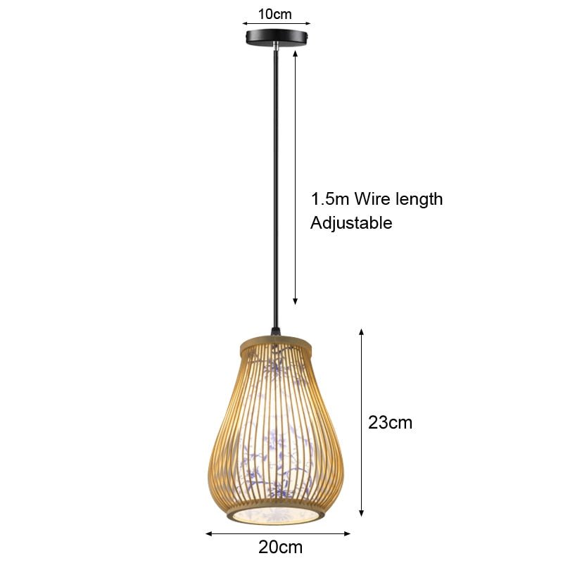 Handmade Natural Bamboo Chandelier-Lamp Shades-BambooChic