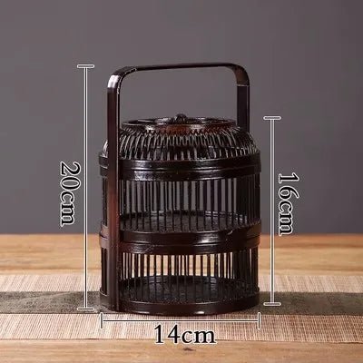 Bamboo Lacquerware Hamper - Japanese Storage Box for Cookies & Sushi-Home-BambooChic