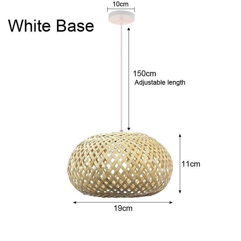 Handmade Natural Bamboo Chandelier-Lamp Shades-BambooChic