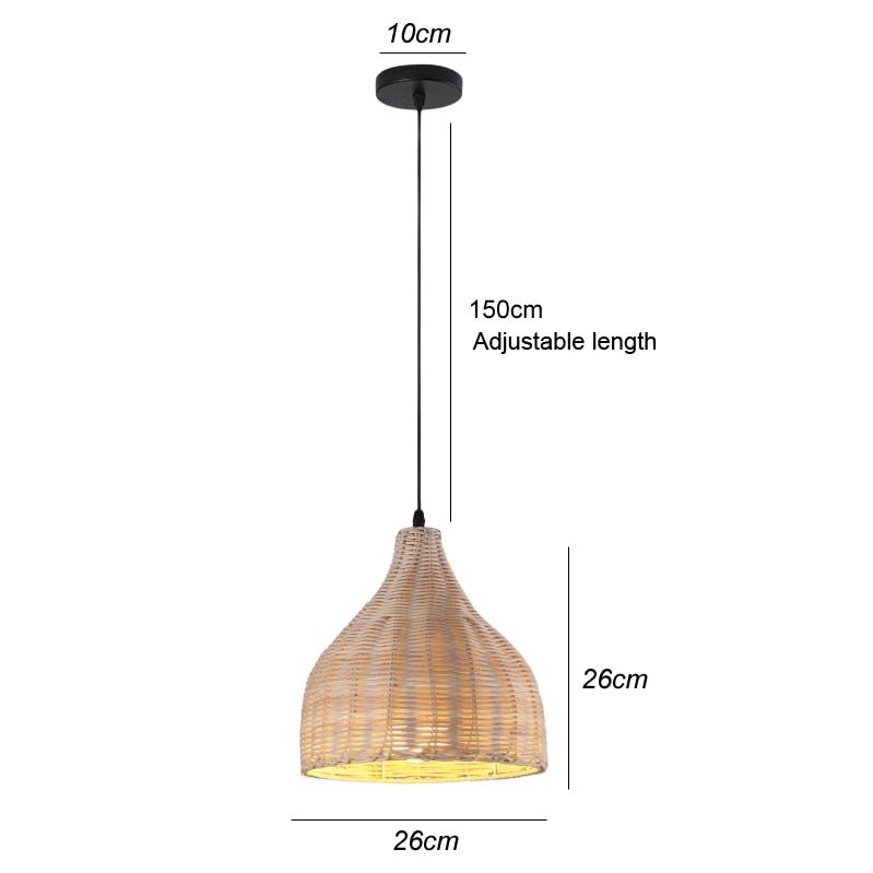 Handmade Natural Bamboo Chandelier-Lamp Shades-BambooChic