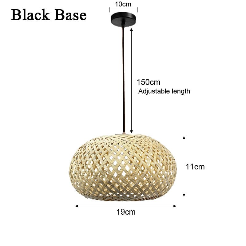 Handmade Natural Bamboo Chandelier-Lamp Shades-BambooChic