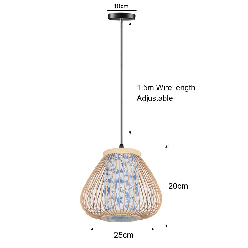 Handmade Natural Bamboo Chandelier-Lamp Shades-BambooChic
