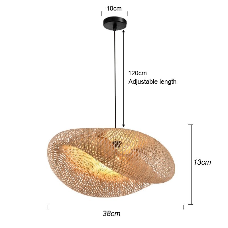 Handmade Natural Bamboo Chandelier-Lamp Shades-BambooChic