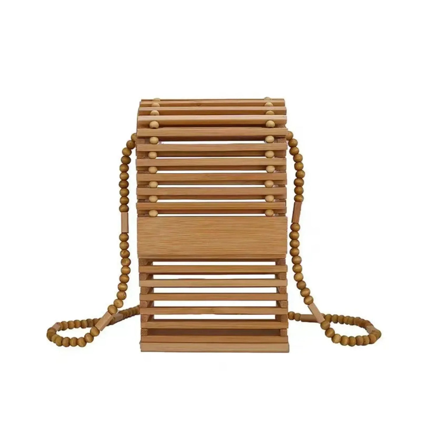Chic Bamboo Crossbody Bag - Eco-Friendly Summer Phone Purse-Bag-BambooChic