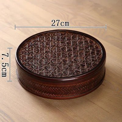 Bamboo Lacquerware Hamper - Japanese Storage Box for Cookies & Sushi-Home-BambooChic