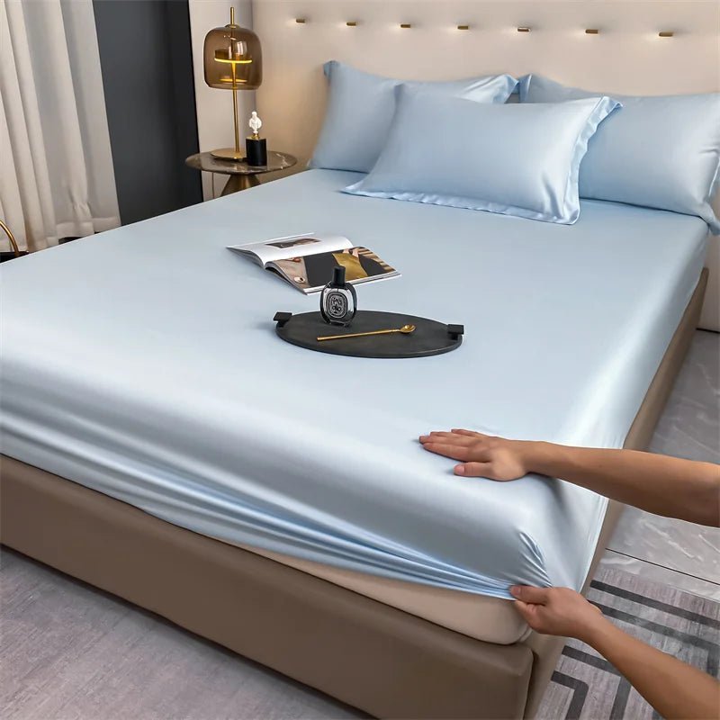 Chic Bamboo Cooling Bed Sheet Set - 100% Organic Bamboo Fiber-Bed Sheets-BambooChic