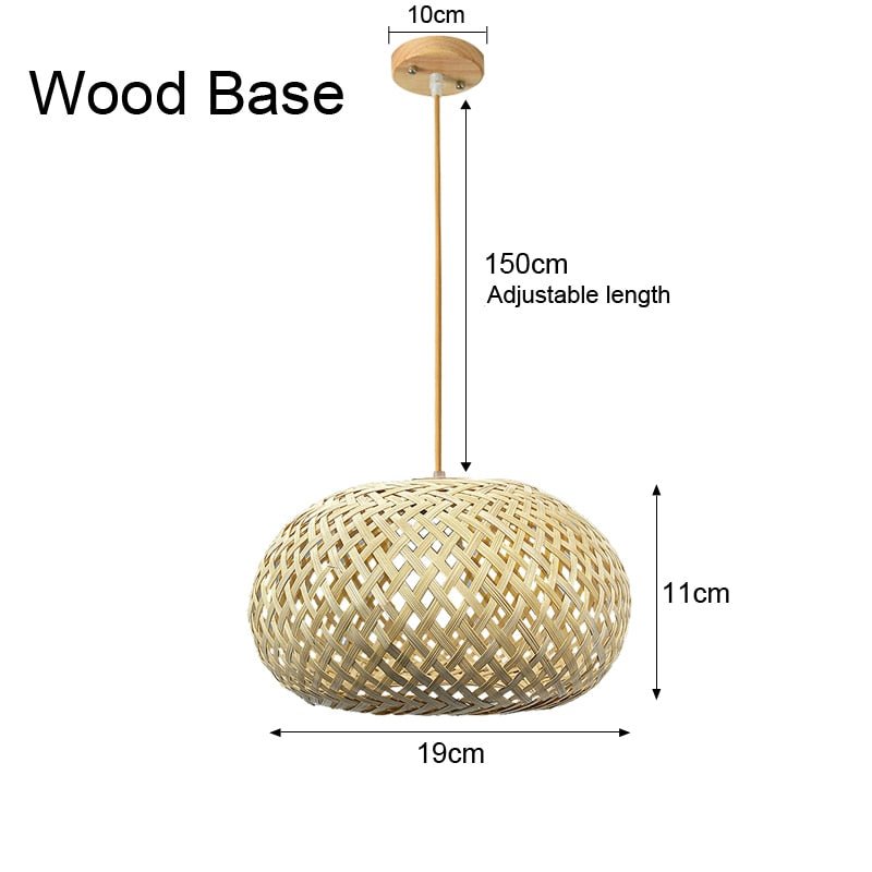 Handmade Natural Bamboo Chandelier-Lamp Shades-BambooChic