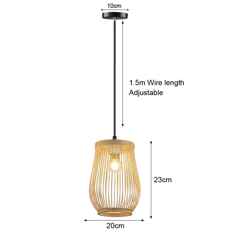 Handmade Natural Bamboo Chandelier-Lamp Shades-BambooChic