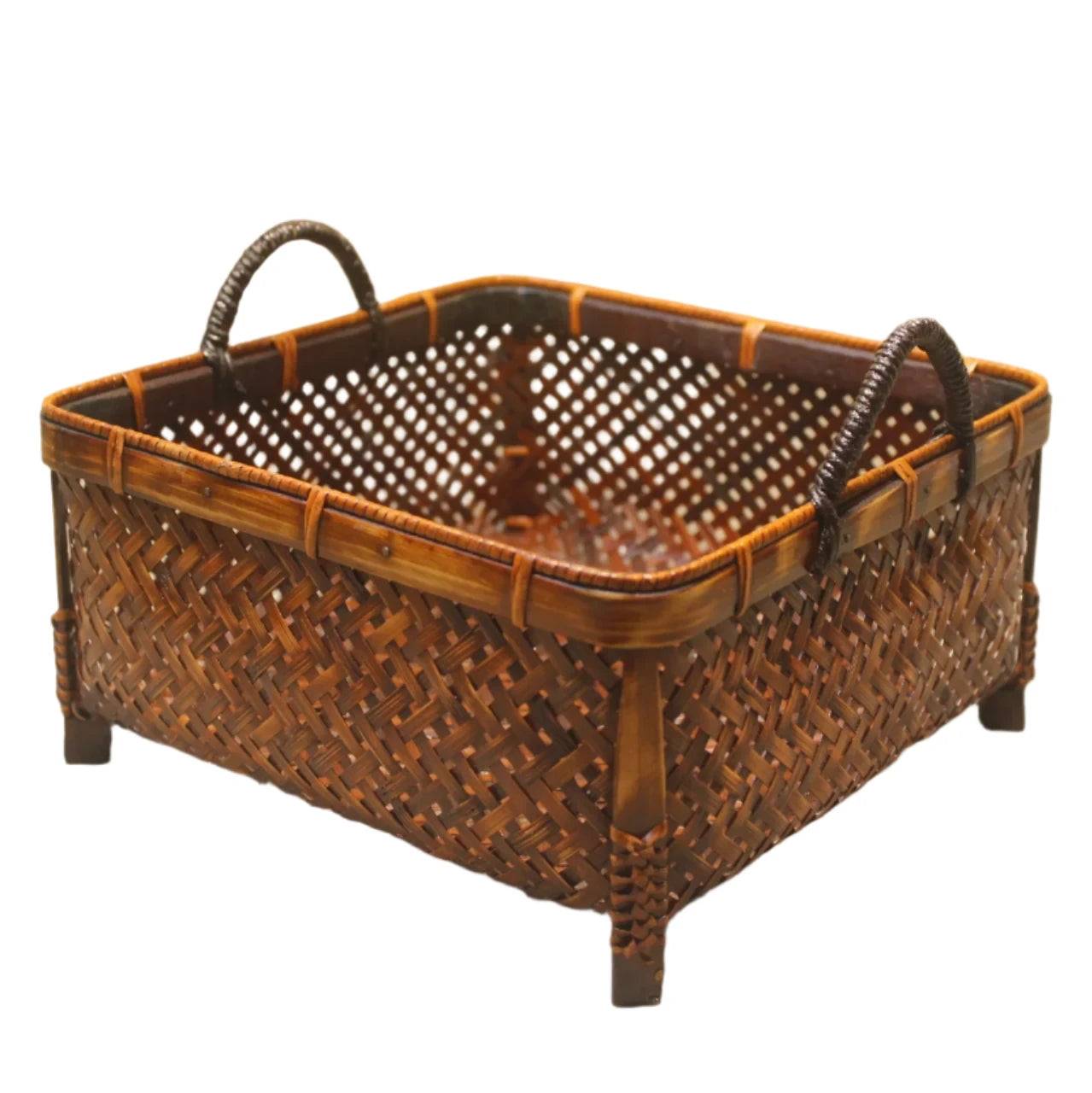 Handwoven Bamboo Basket - Bread, Fruit, Tea Set, Gift Box-Home-BambooChic
