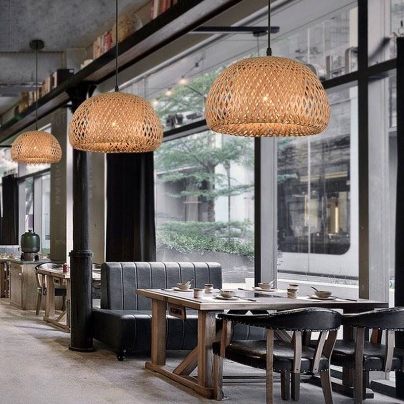 Handmade Natural Bamboo Chandelier-Lamp Shades-BambooChic
