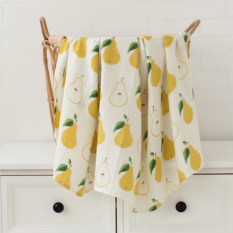70% Bamboo 30% Cotton Muslin Baby Blanket-blanket-BambooChic