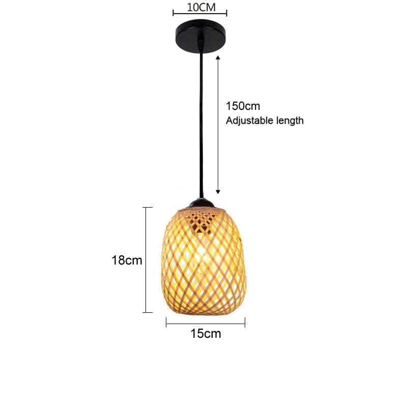Handmade Natural Bamboo Chandelier-Lamp Shades-BambooChic