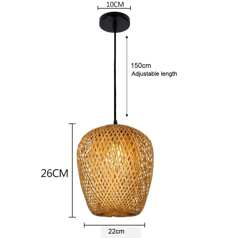 Handmade Natural Bamboo Chandelier-Lamp Shades-BambooChic