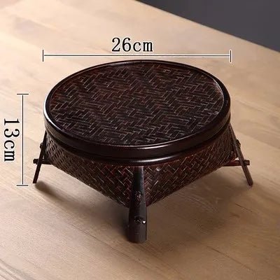 Bamboo Lacquerware Hamper - Japanese Storage Box for Cookies & Sushi-Home-BambooChic