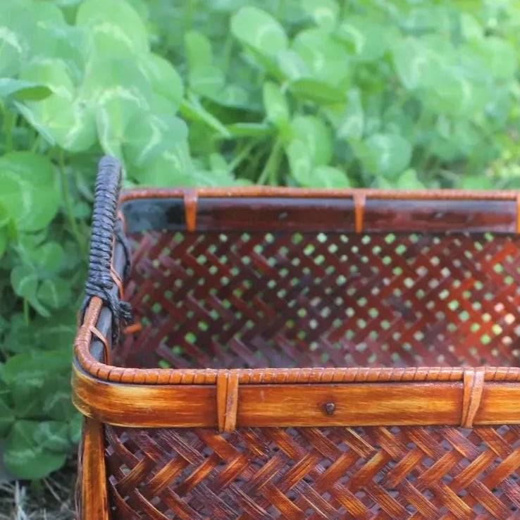 Handwoven Bamboo Basket - Bread, Fruit, Tea Set, Gift Box-Home-BambooChic
