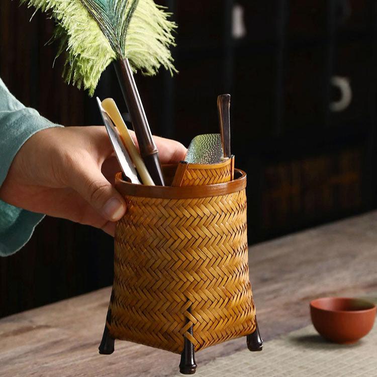Handwoven Bamboo Vintage Multi-purpose Organizer-Home&Kitchen-BambooChic