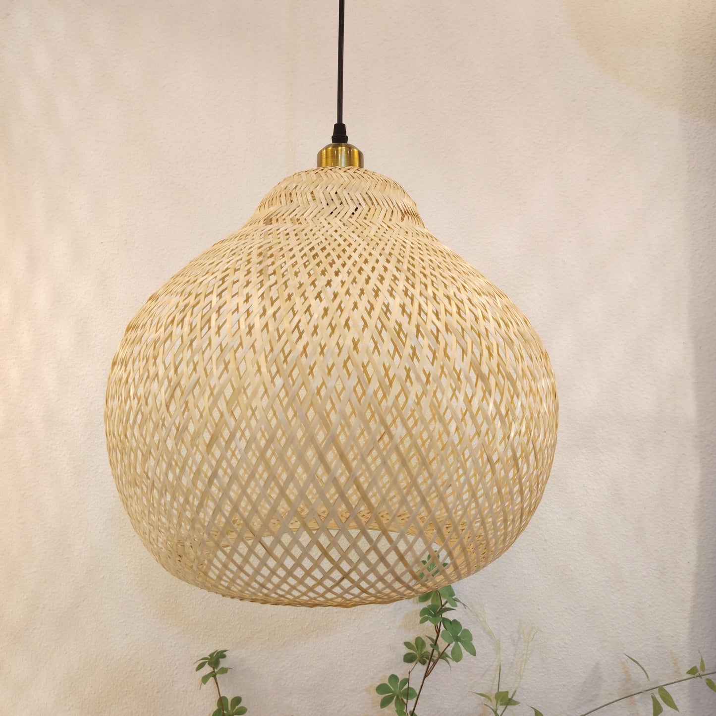Zen Chic Bamboo Handcrafted Lampshade - Art Deco Elegance for Home Decor-Lamp Shades-BambooChic