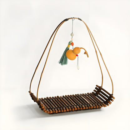 Handmade Bamboo Tea Tray Basket-BambooChic