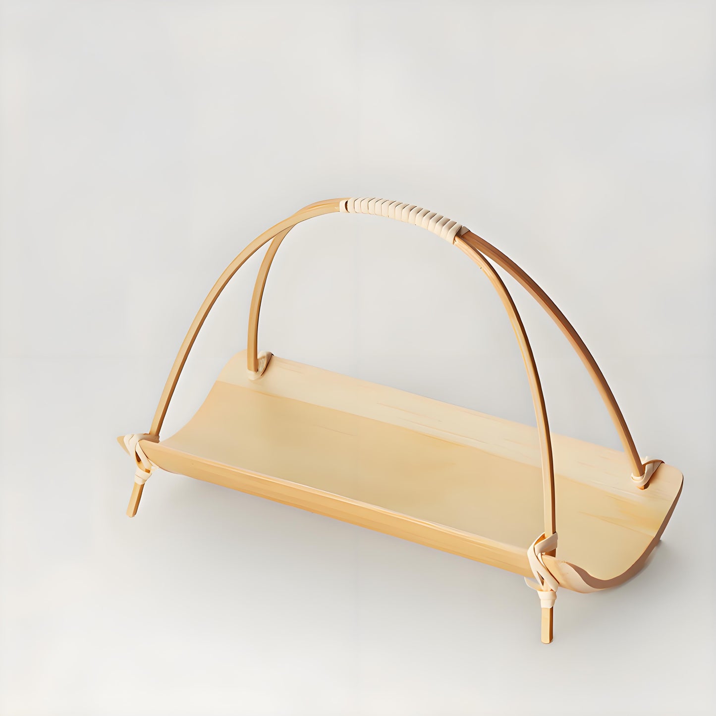 Handmade Bamboo Tea Tray Basket-BambooChic