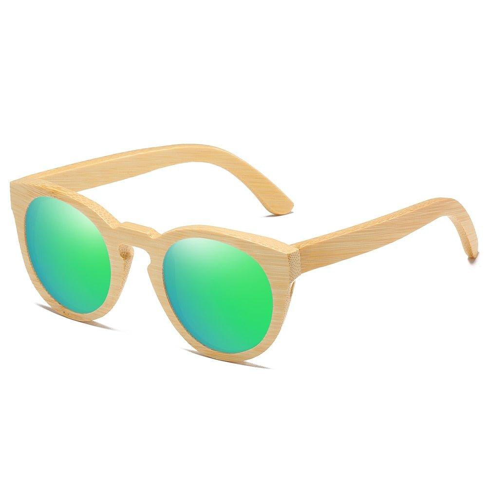 Bamboo Sunglasses with Polarized UV400 Protection-BambooChic