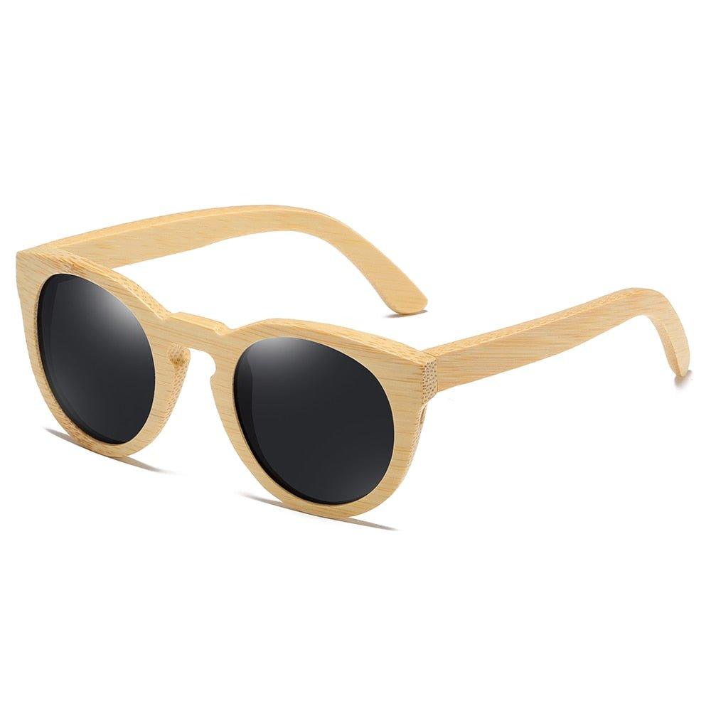 Bamboo Sunglasses with Polarized UV400 Protection-BambooChic