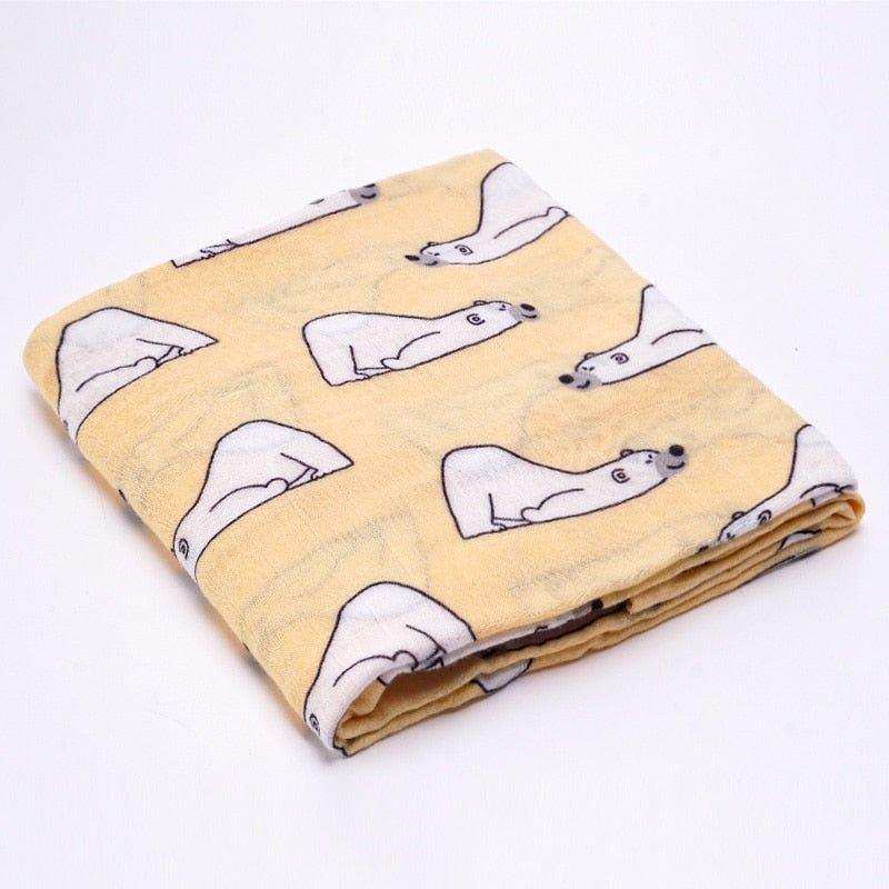 70% Bamboo 30% Cotton Baby Swaddle Wraps-BambooChic