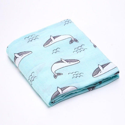 70% Bamboo 30% Cotton Baby Swaddle Wraps-BambooChic