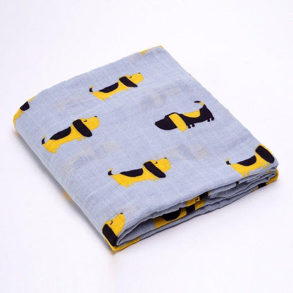 70% Bamboo 30% Cotton Baby Swaddle Wraps-BambooChic