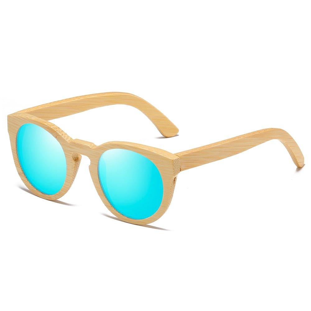 Bamboo Sunglasses with Polarized UV400 Protection-BambooChic