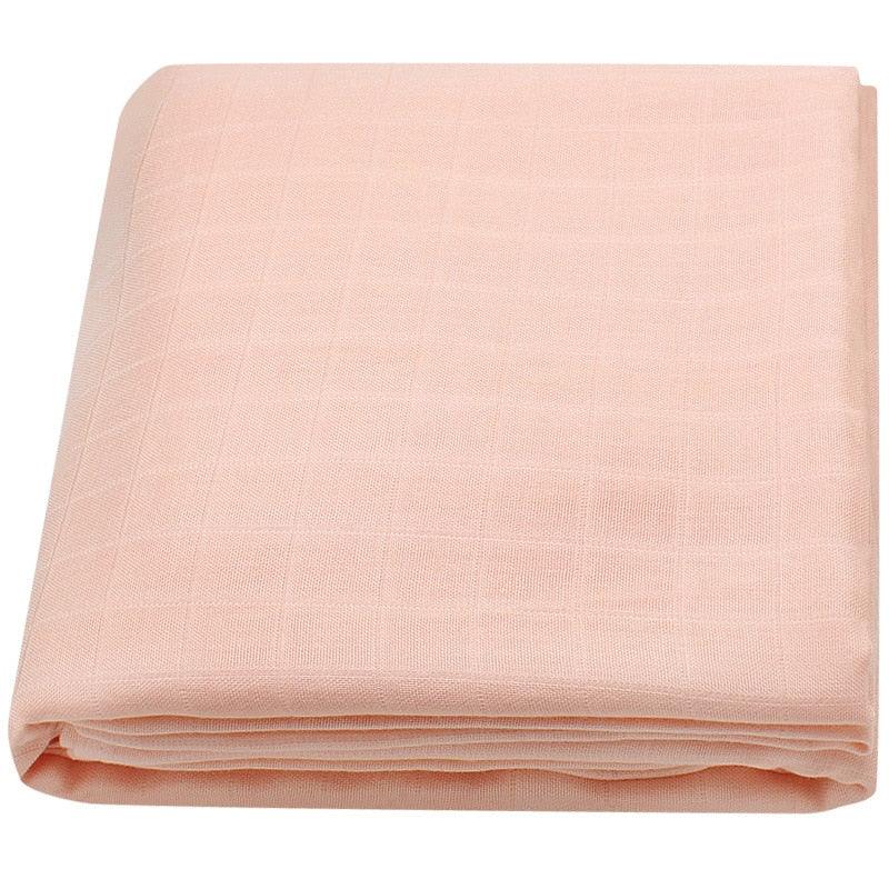 70% Bamboo 30% Cotton Muslin Baby Blanket-BambooChic