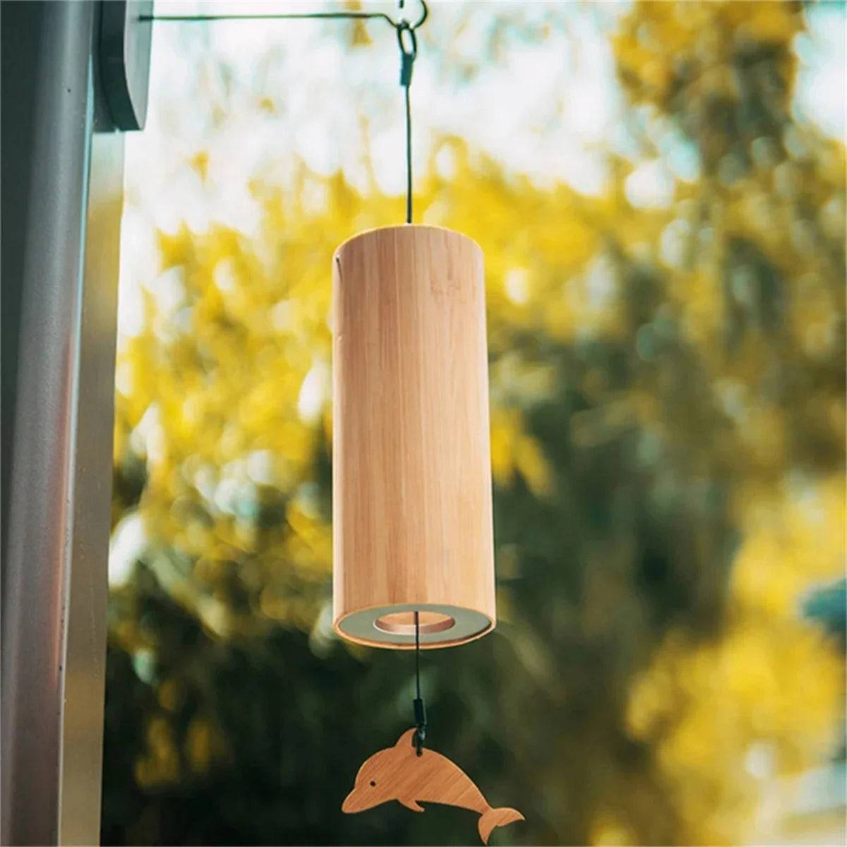 Harmonious Melody Bamboo Wind Chime – Relaxing Sound & Elegant Design-BambooChic