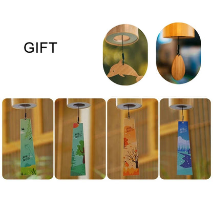 Harmonious Melody Bamboo Wind Chime – Relaxing Sound & Elegant Design-BambooChic