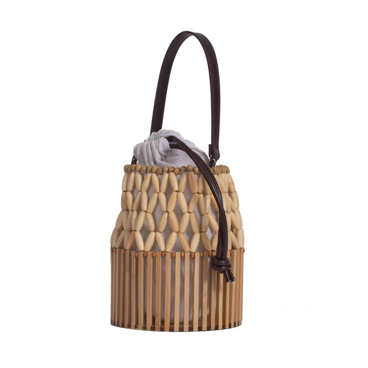 BambooChic Personalized Mini Bamboo Bag — Eco-Friendly Fashion Statement-BambooChic