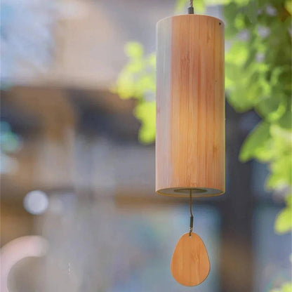 Harmonious Melody Bamboo Wind Chime – Relaxing Sound & Elegant Design-BambooChic