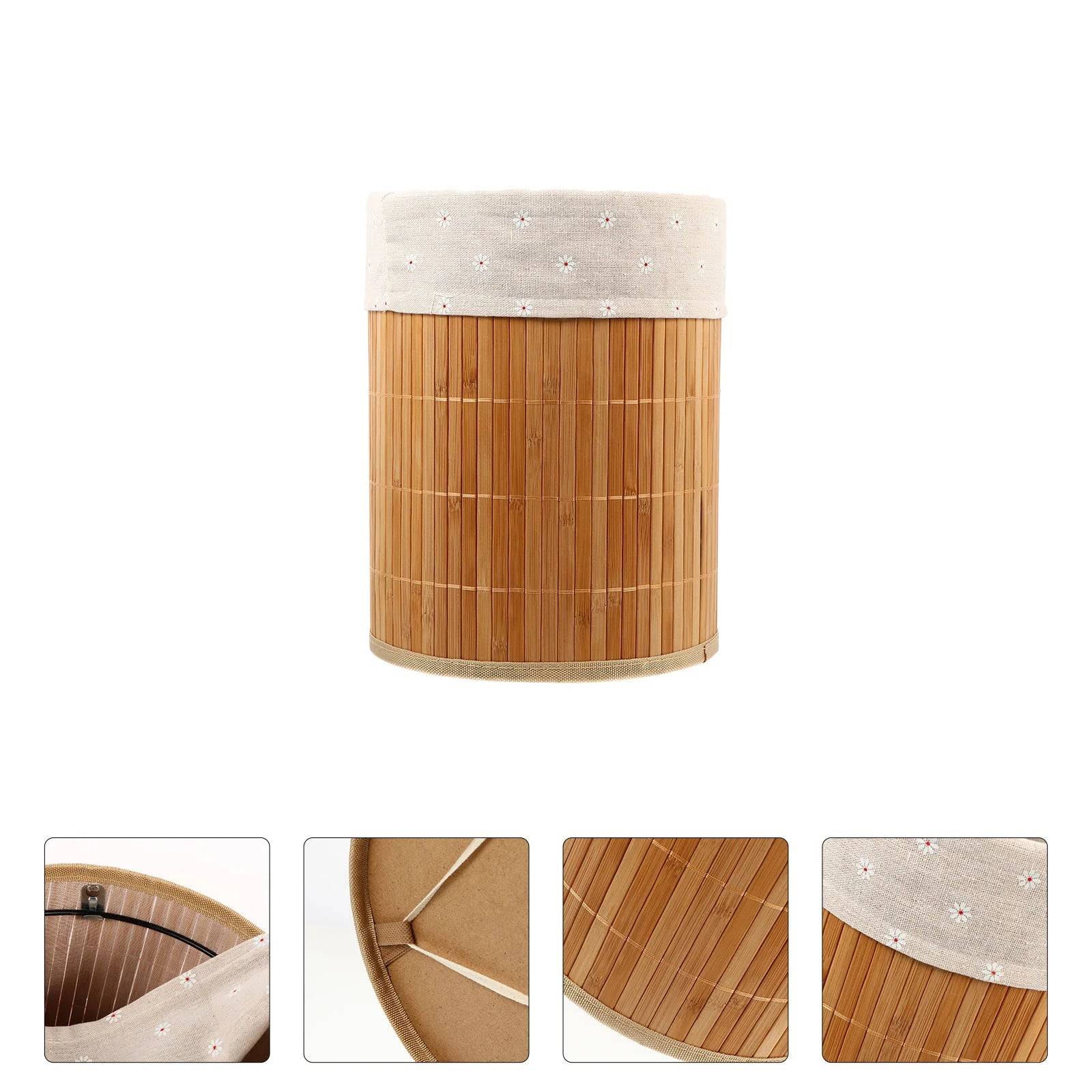 Handwoven Bamboo Storage Basket - Eco-Friendly Laundry and Sundries Organizer-BambooChic