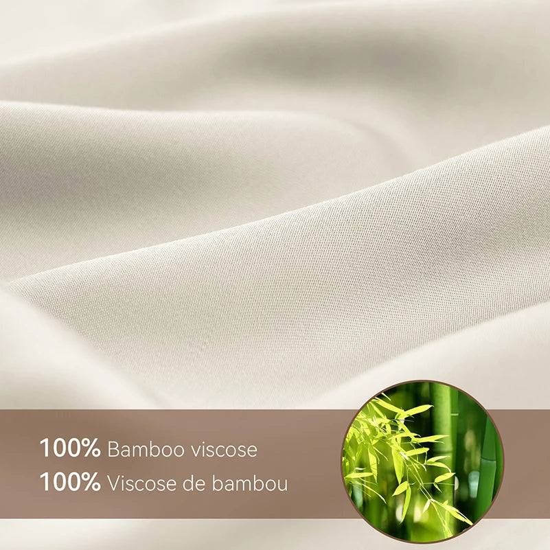 Comfort Bamboo Bed Sheet Set - Silky Soft, Cooling, and Eco-Friendly-BambooChic